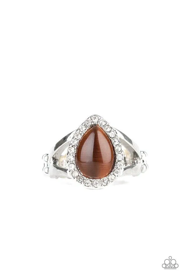 Rings Paparazzi Jewelry Paparazzi Ring Debutante Dream Brown