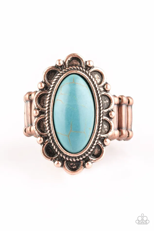 Rings Paparazzi Jewelry Paparazzi Ring Desert Grotto Copper
