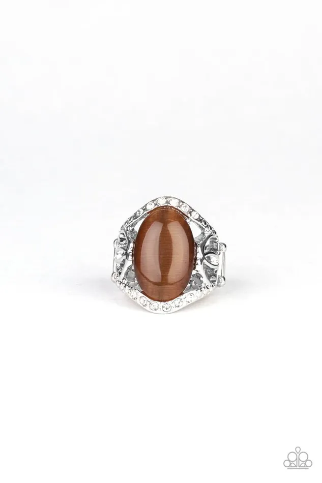 Rings Paparazzi Jewelry Paparazzi Ring DEW Onto Others Brown Rings Paparazzi Jewelry Paparazzi Ring DEW Onto Others Brown
