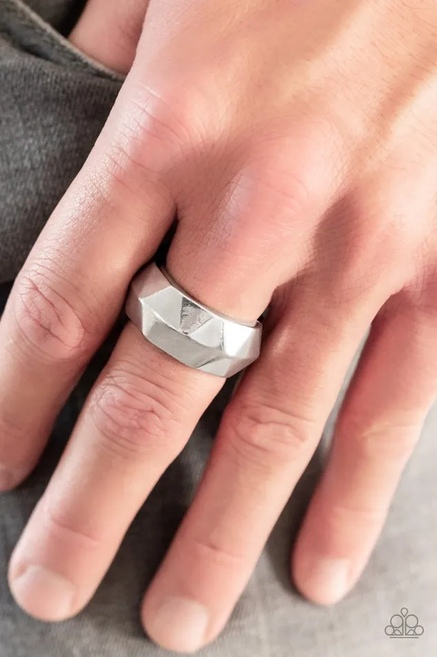 Rings Paparazzi Jewelry Paparazzi Ring Industrial Mechanic Silver