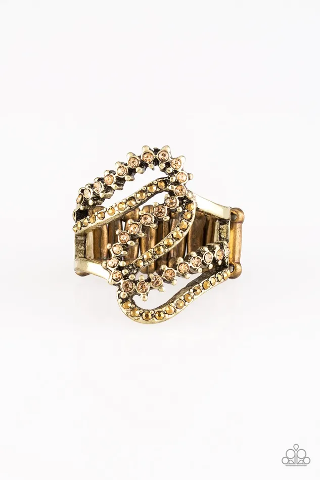 Rings Paparazzi Jewelry Paparazzi Ring Make Waves Brass