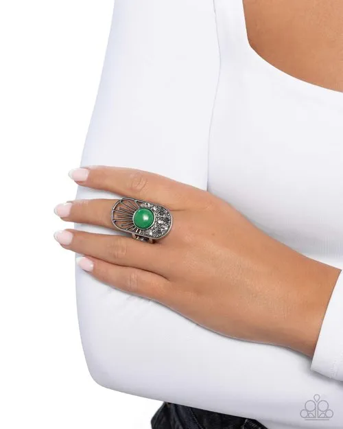 Rings Paparazzi Jewelry Paparazzi Ring Runway Reveal Green