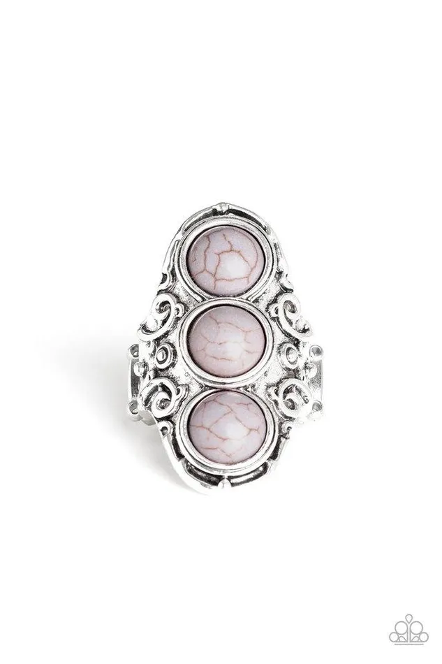 Rings Paparazzi Jewelry Paparazzi Ring Sahara Soul Silver