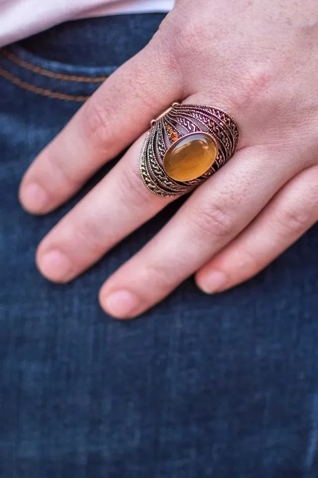 Rings Paparazzi Jewelry Paparazzi Ring Spark Something Copper
