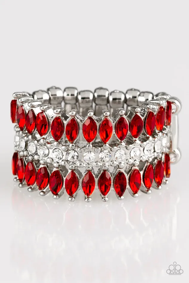 Rings Paparazzi Jewelry Paparazzi Ring Treasury Fund Red