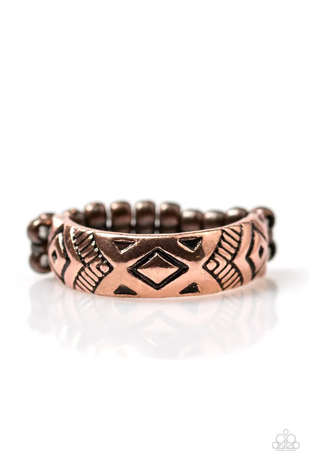 Rings Paparazzi Jewelry Paparazzi Ring Urban Chief Copper