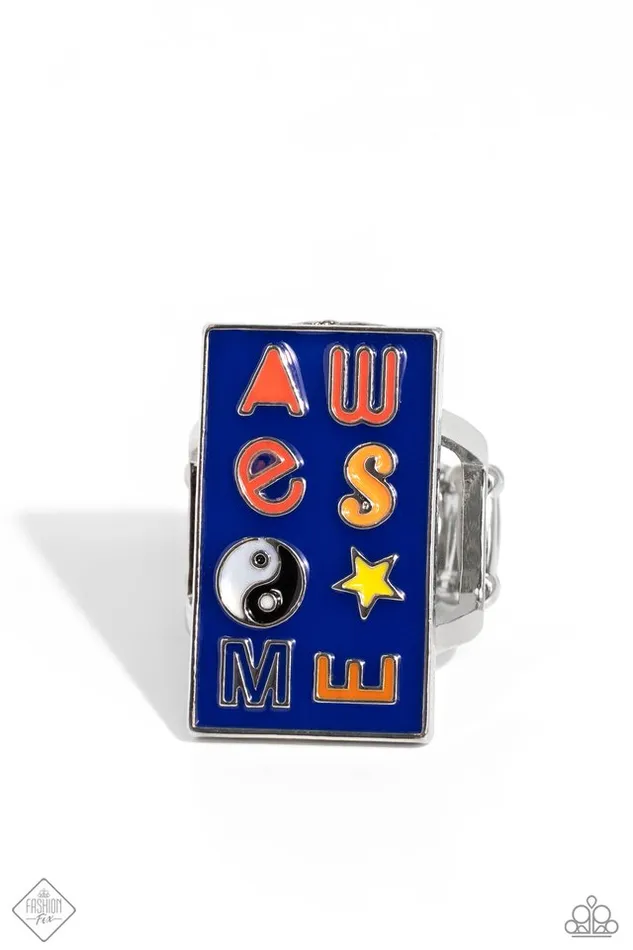 Rings Paparazzi Ring Compelling Collision Multi Paparazzi Jewelry Rings Paparazzi Ring Compelling Collision Multi Paparazzi Jewelry