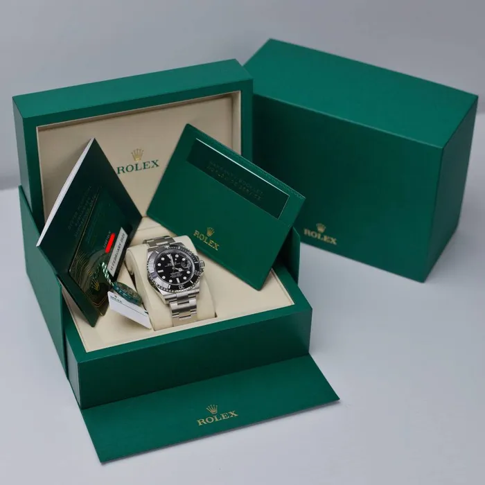 Rolex 2025 Model Rolex Submariner Date 41mm Stainless steel bracelet Black dial Mens Watch 126610LN Bracelets