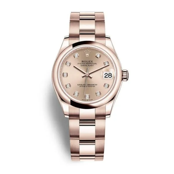Rolex Bracelets Rolex Datejust 31mm Ref 2782450029 Rose Dial 18K Rose Gold Oyster Bracelet Womens Watch Rolex Bracelets Rolex Datejust 31mm Ref 2782450029 Rose Dial 18K Rose Gold Oyster Bracelet Womens Watch