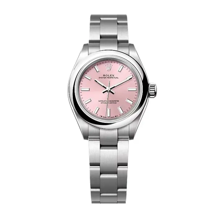 Rolex Bracelets Rolex Oyster Perpetual 28mm Ref 2762000004 Pink Stick Dial Stainless Steel Oyster Bracelet Womens Watch Rolex Bracelets Rolex Oyster Perpetual 28mm Ref 2762000004 Pink Stick Dial Stainless Steel Oyster Bracelet Womens Watch