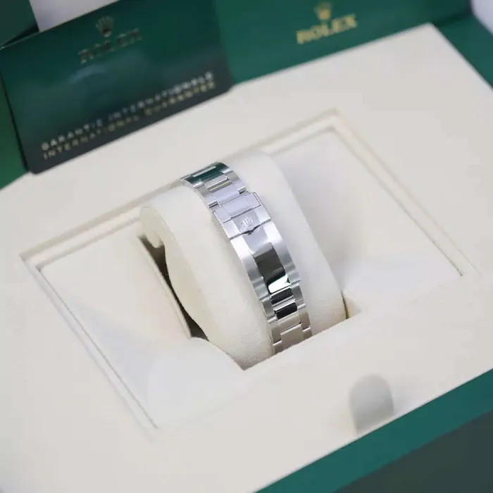 Rolex Cosmograph Daytona 40mm Ref 1165060002 Ice Blue Index Dial Ceramic Bezel Platinum Oyster Bracelet Mens Watch Rolex Bracelets