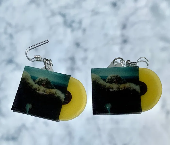 Sam Makes Things Earrings Beyonc Complete Collection Vinyl Albums Handmade Earrings Sam Makes Things Earrings Beyonc Complete Collection Vinyl Albums Handmade Earrings