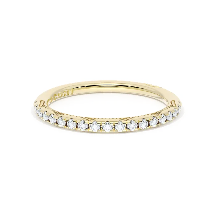 Tacori 18K Yellow Gold Diamond Band Tacori Rings