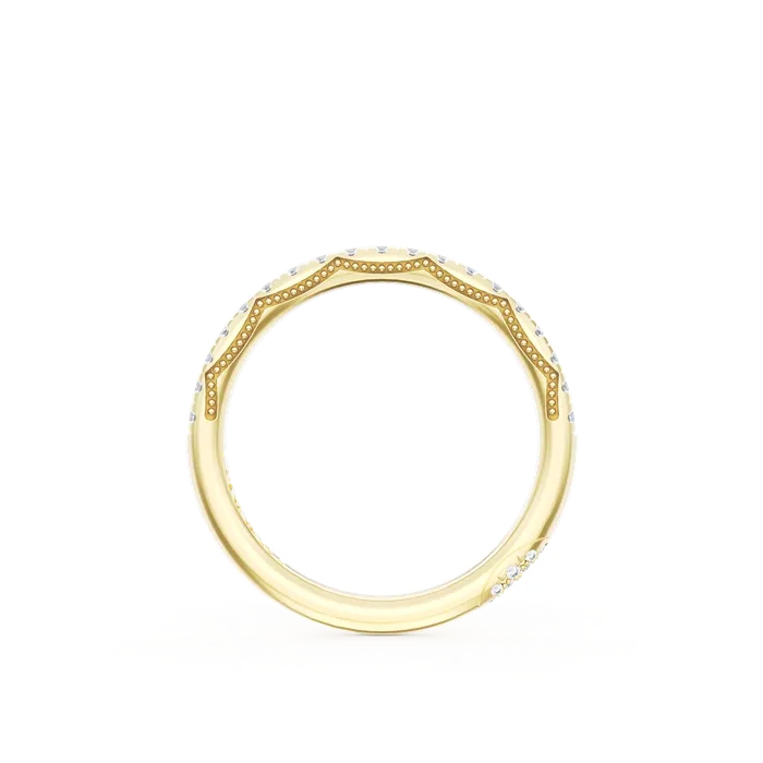 Tacori 18K Yellow Gold Diamond Band Tacori Rings