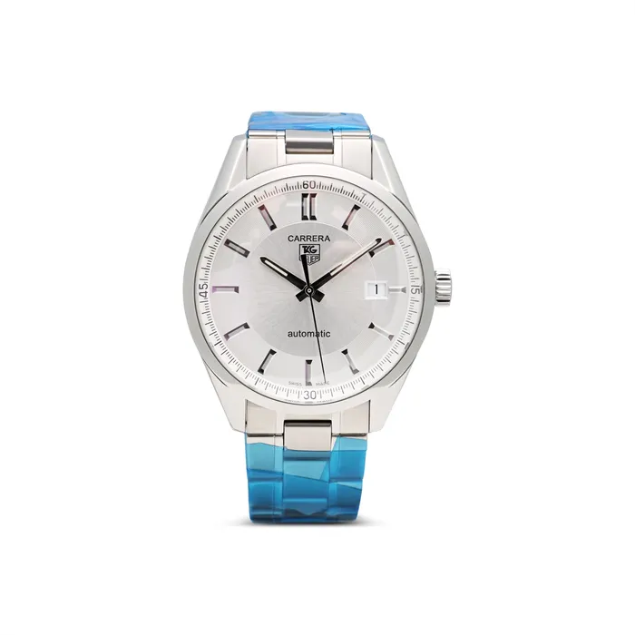 Tag Heuer Earrings Tag Heuer Carrera Steel Silver Dial 39mm Automatic Preowned