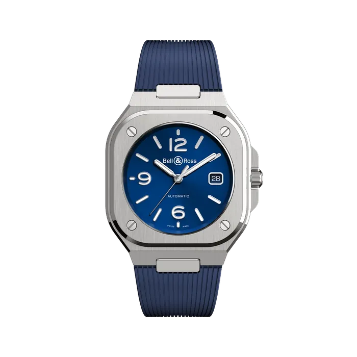 Watches Bell and Ross Bell and Ross Blue Steel 40mm Watch