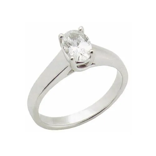 165 Carat Oval Cut Natural Earth Mined Diamond Solitaire Ring White Gold GB Rings 165 Carat Oval Cut Natural Earth Mined Diamond Solitaire Ring White Gold GB Rings