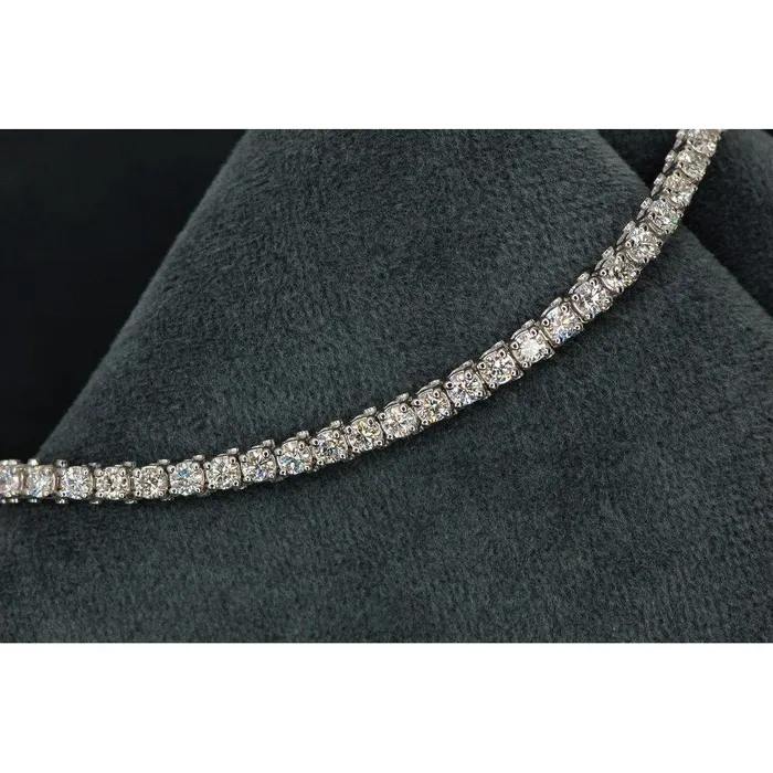 1672 Ct Round Cut Real Natural Earth Mined Diamond Tennis Bracelet 14K White Gold GB Bracelets 1672 Ct Round Cut Real Natural Earth Mined Diamond Tennis Bracelet 14K White Gold GB Bracelets