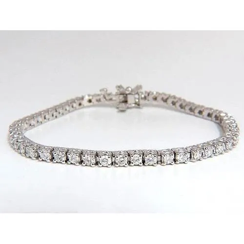 Bracelets GB Natural Earth Mined Diamond Tennis Bracelet