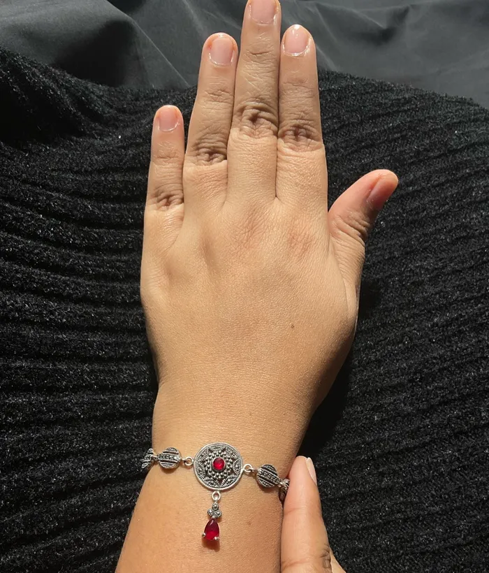Bracelets Marcasite The Elias Sparkle Silver Marcasite Bracelet