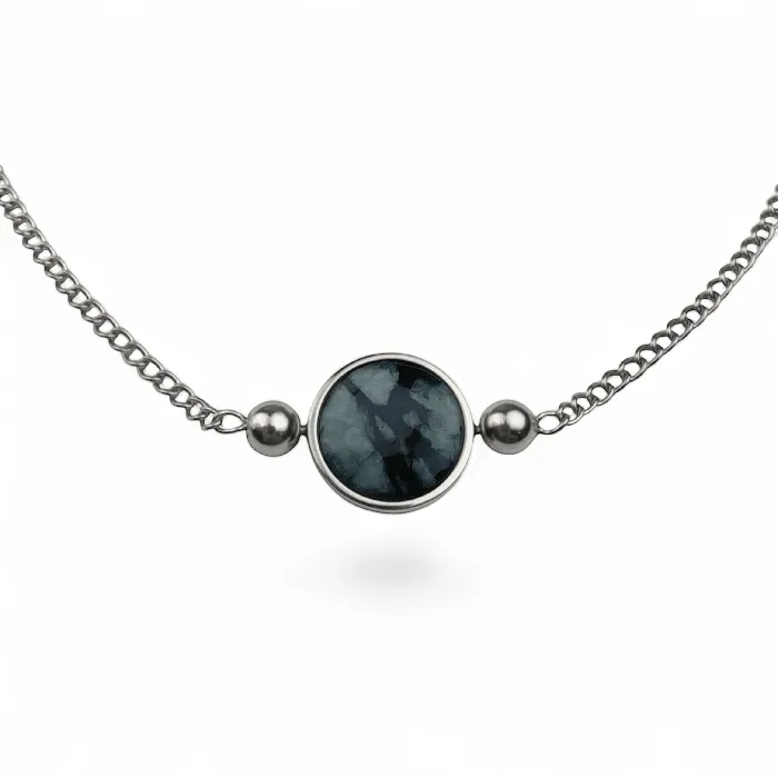 CONQUERing Necklaces Crystal AuraDel Link Necklace