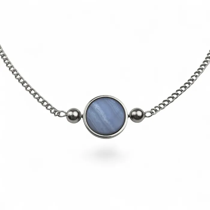 CONQUERing Necklaces Crystal AuraDel Link Necklace