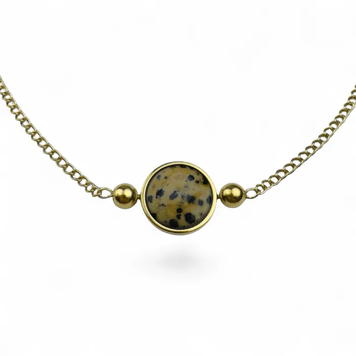 CONQUERing Necklaces Crystal AuraDel Link Necklace