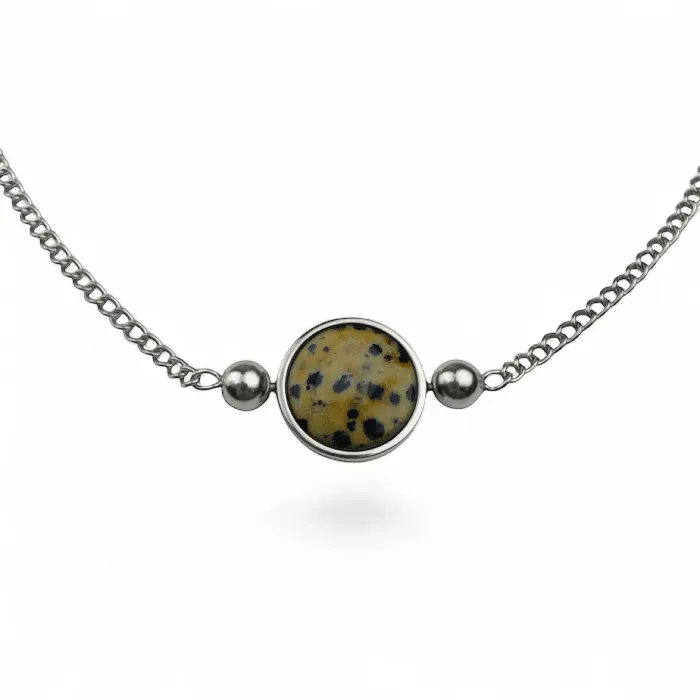 CONQUERing Necklaces Crystal AuraDel Link Necklace