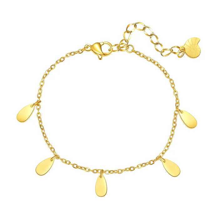 Drop Charm Bracelet Waterproof Hey Happiness Bracelets