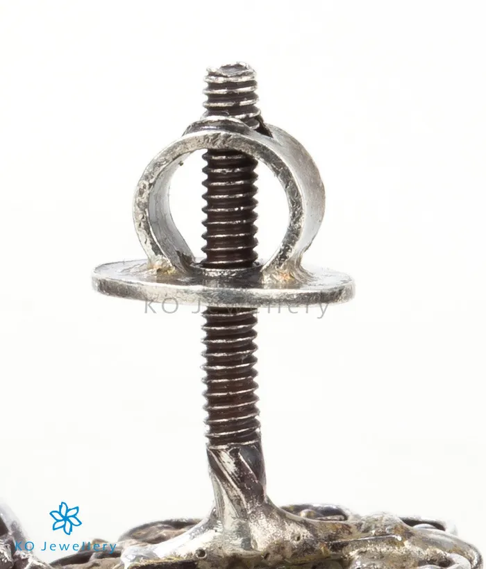 Earrings The Silver Chand Bali EarringsOxidised Silversmith