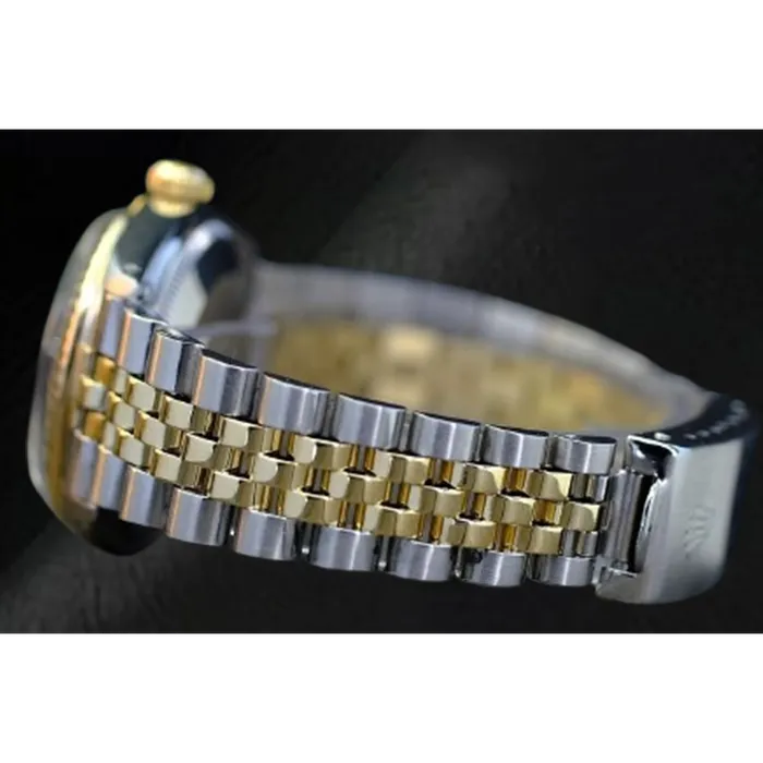 GB Bracelets Midsize Datejust 31Mm Rolex Watch Ss Gold Jubilee Bracelet