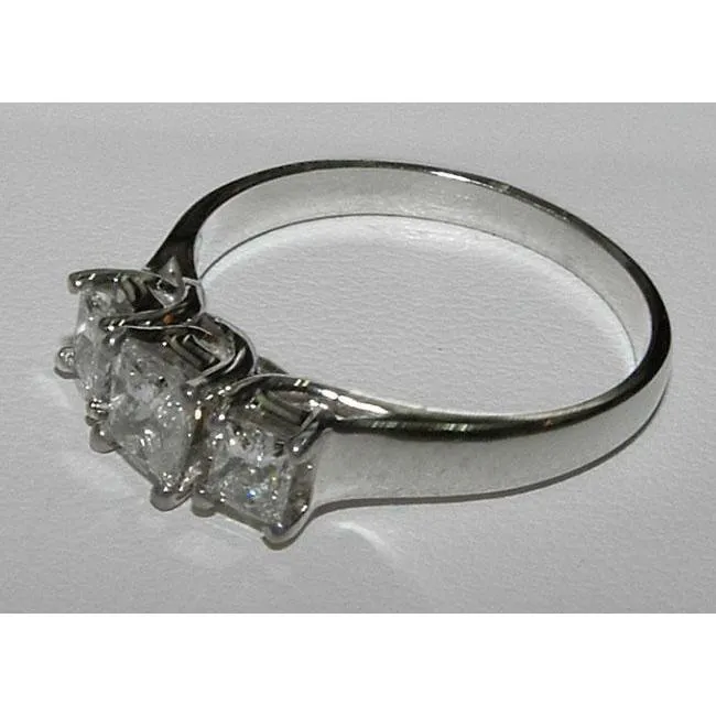 GB Rings 201 Carat Princess Cut Natural Earth Mined Diamond Engagement Ring Three Stone Jewelry GB Rings 201 Carat Princess Cut Natural Earth Mined Diamond Engagement Ring Three Stone Jewelry