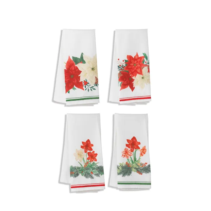 Gerson Company Gerson Company 28L Fabric Holiday Design Tea Towel 4 Asst Necklaces Gerson Company Gerson Company 28L Fabric Holiday Design Tea Towel 4 Asst Necklaces