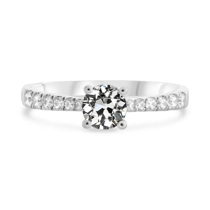 Gold Round Old Miner Genuine Natural Earth Mined Diamond Anniversary Ring With Accents 3 Carats HarryChadEntcom Rings Gold Round Old Miner Genuine Natural Earth Mined Diamond Anniversary Ring With Accents 3 Carats HarryChadEntcom Rings
