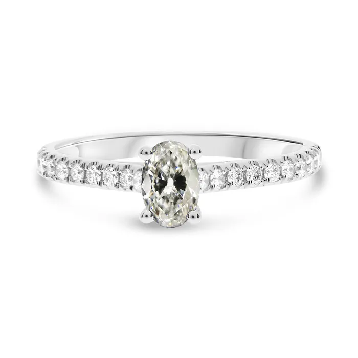 HarryChadEntcom Oval Old Cut Natural Earth Mined Diamond Solitaire Wedding Ring With Accents 4 Carats Rings HarryChadEntcom Oval Old Cut Natural Earth Mined Diamond Solitaire Wedding Ring With Accents 4 Carats Rings