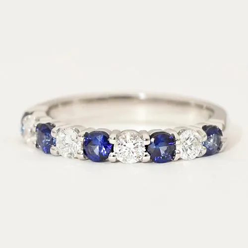HarryChadEntcom Rings Comfort Fit Sapphire Natural Earth Mined Diamond Band 275 Carats White Gold HarryChadEntcom Rings Comfort Fit Sapphire Natural Earth Mined Diamond Band 275 Carats White Gold
