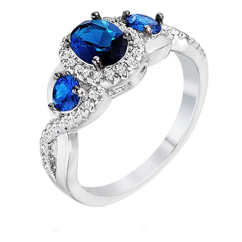 HarryChadEntcom Rings Gold Natural Earth Mined Diamond Jewelry Halo Blue Sapphires Engagement Ring 5 Carats New HarryChadEntcom Rings Gold Natural Earth Mined Diamond Jewelry Halo Blue Sapphires Engagement Ring 5 Carats New