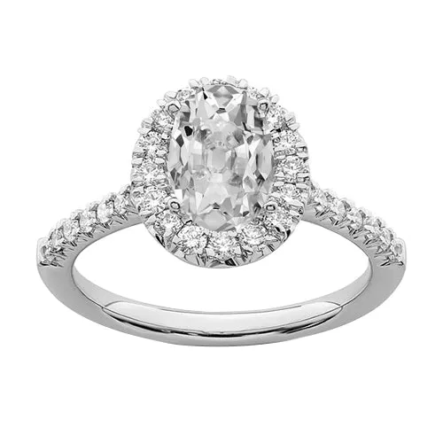 HarryChadEntcom Rings Halo Ring With Accents Round Oval Old Cut Natural Earth Mined Diamond 4 Carats Gold HarryChadEntcom Rings Halo Ring With Accents Round Oval Old Cut Natural Earth Mined Diamond 4 Carats Gold