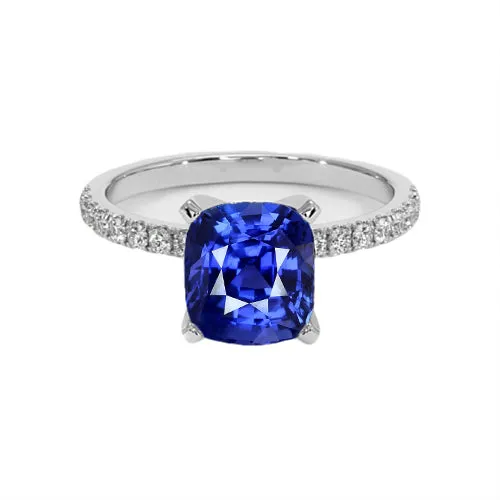 HarryChadEntcom Rings Natural Earth Mined Diamond And Sri Lankan Sapphire Engagement Ring 250 Carats Gold 14K HarryChadEntcom Rings Natural Earth Mined Diamond And Sri Lankan Sapphire Engagement Ring 250 Carats Gold 14K