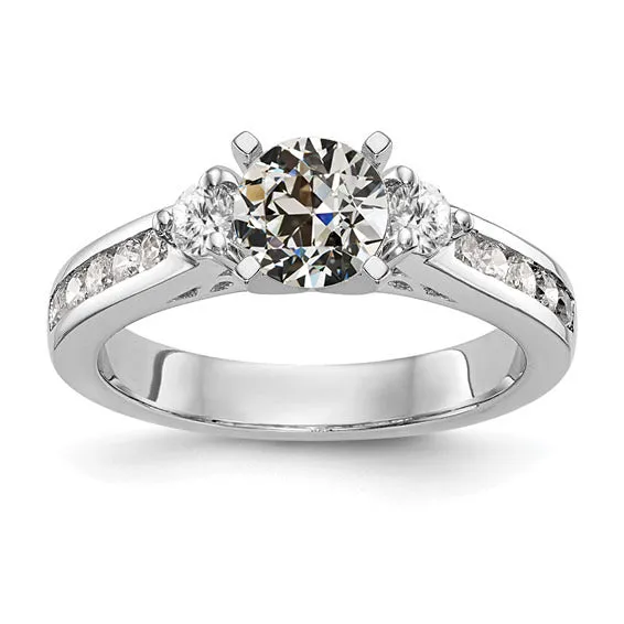HarryChadEntcom Rings Old Miner Natural Earth Mined Diamond Wedding Ring With Accents Channel Set 275 Carats HarryChadEntcom Rings Old Miner Natural Earth Mined Diamond Wedding Ring With Accents Channel Set 275 Carats