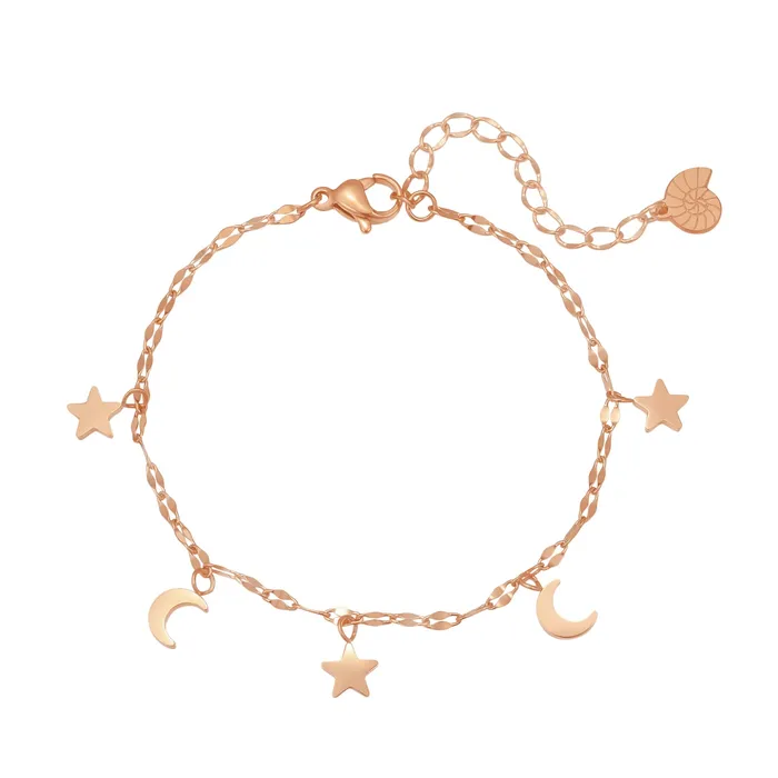 Hey Happiness Bracelets Star and Moon Bracelet Hey Happiness Bracelets Star and Moon Bracelet