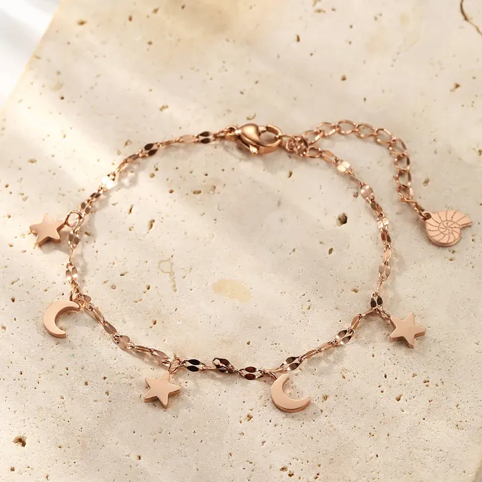 Hey Happiness Bracelets Star and Moon Bracelet Hey Happiness Bracelets Star and Moon Bracelet