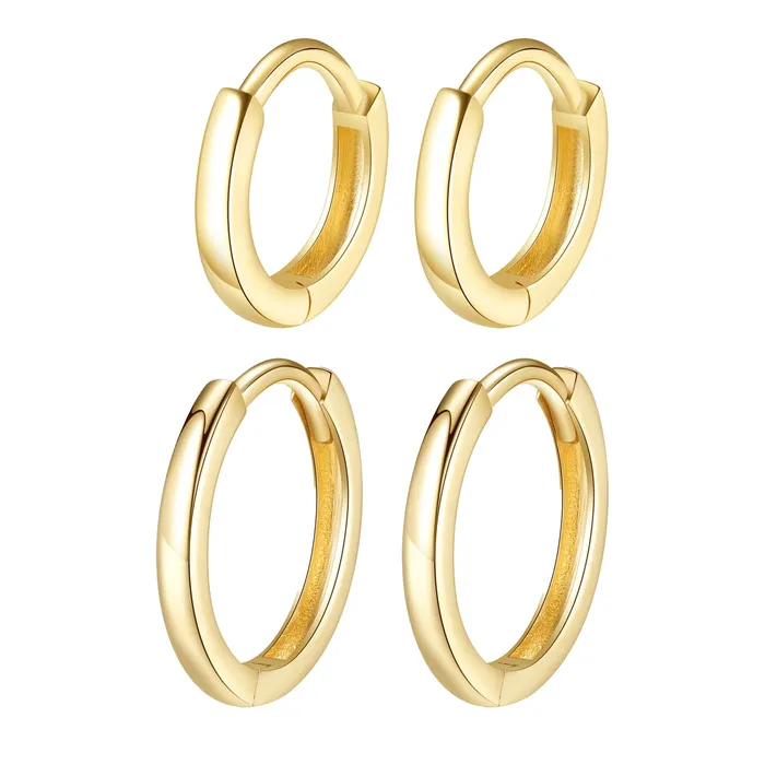 Hey Happiness Earrings Eternal Earring Set 14K Gold