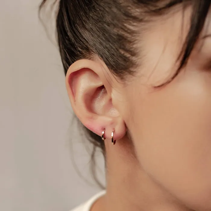 Hey Happiness Earrings Eternal Earring Set 14K Gold