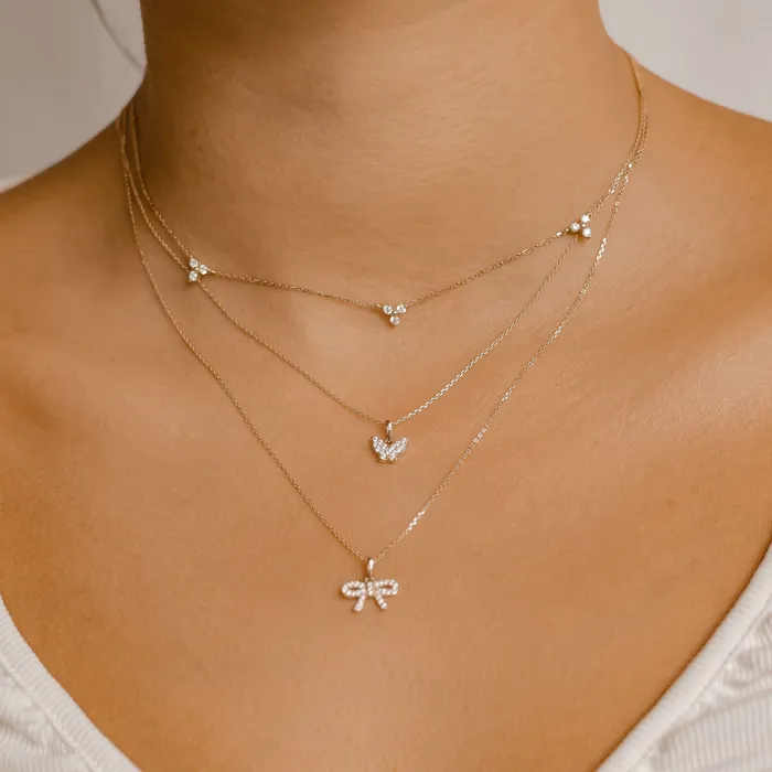 Hey Happiness Necklaces Splendor Pendant Necklace 9K Gold