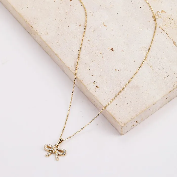 Hey Happiness Necklaces Splendor Pendant Necklace 9K Gold