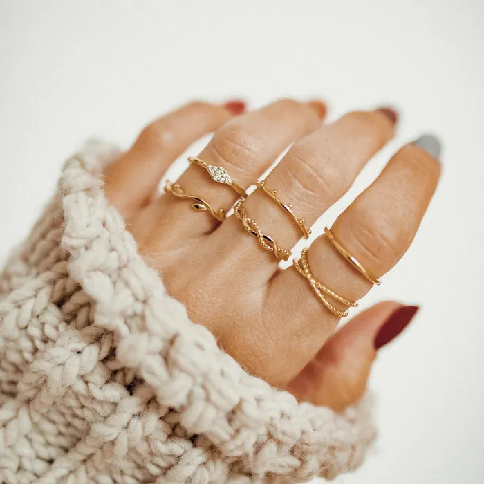Hey Happiness Rings Meridian Ring Sterling Silver Hey Happiness Rings Meridian Ring Sterling Silver
