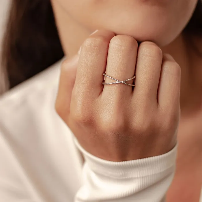 Hey Happiness Rings Meridian Ring Sterling Silver Hey Happiness Rings Meridian Ring Sterling Silver