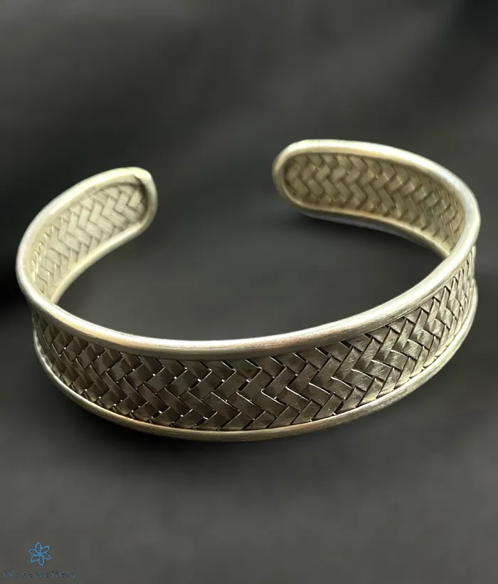 Imported Bracelets The Vachya Silver Bracelet