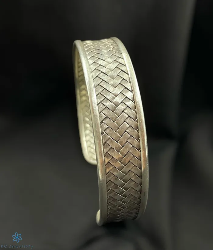 Imported Bracelets The Vachya Silver Bracelet